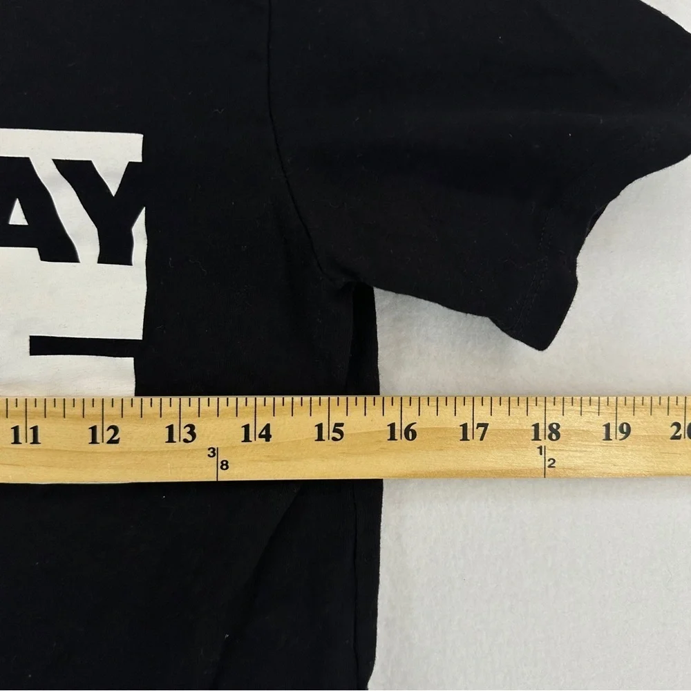 Childrens Place The Birthday‎ Dude Graphic T Shirt Youth Boys L Black